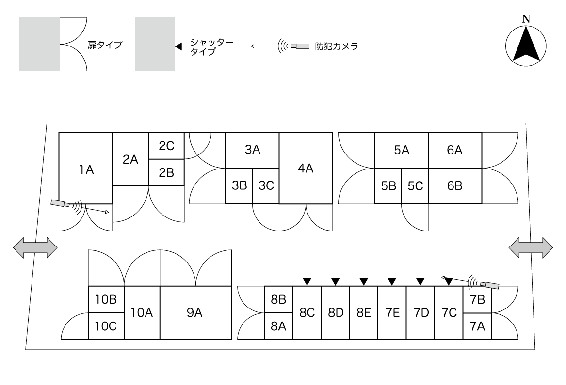 No.127 江南コンテナ 間取り図
