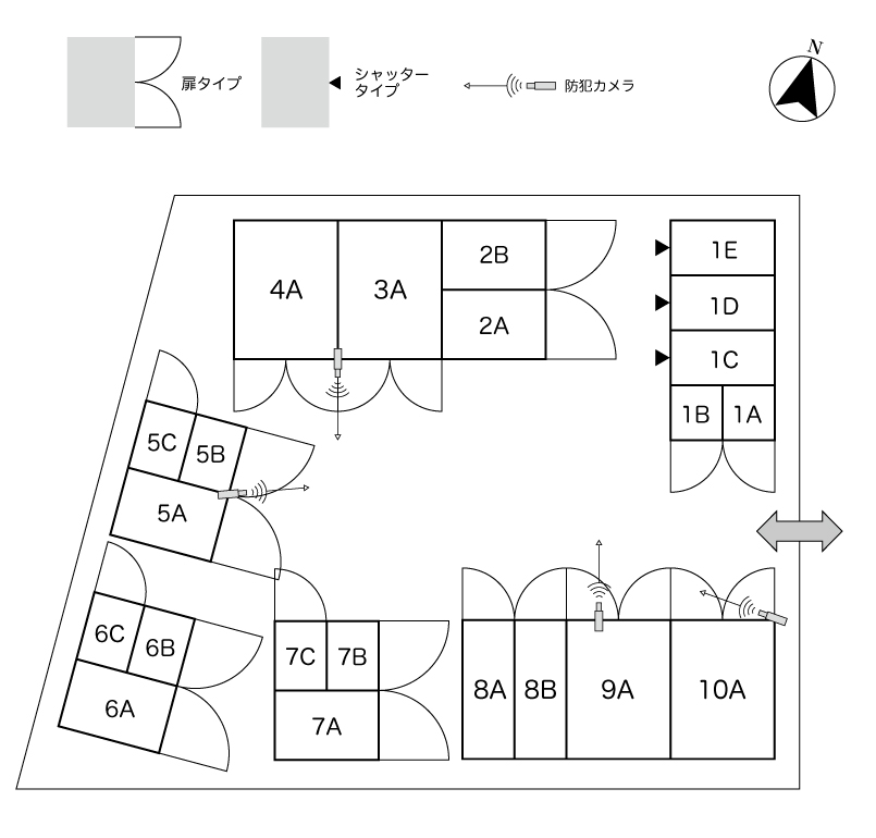 No.129 本地が丘コンテナ 間取り図