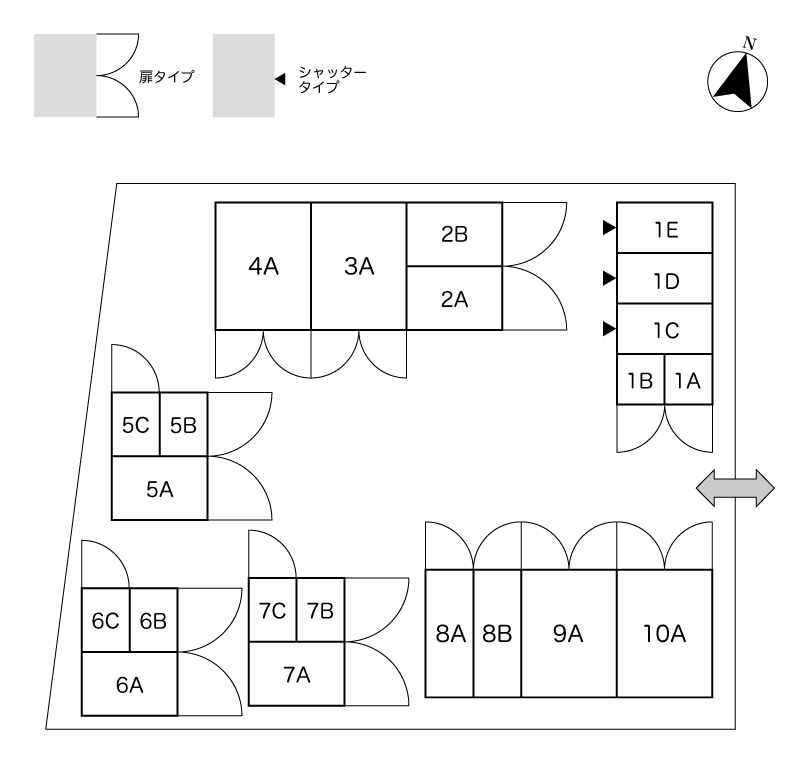 No.129 本地が丘コンテナ 間取り図