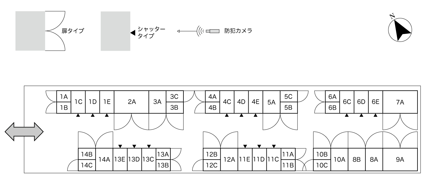 No.140 瀬古コンテナ 間取り図