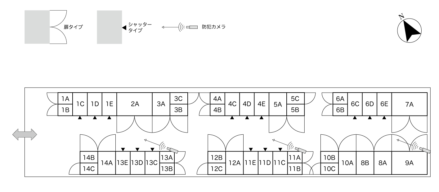 No.140 瀬古コンテナ 間取り図
