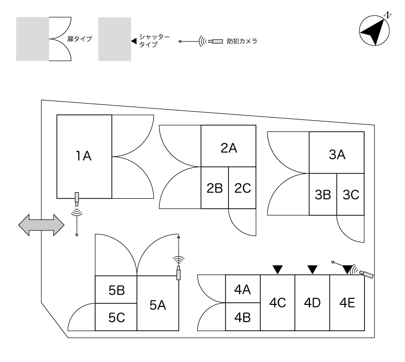 No.141 鳥居松Ⅱコンテナ 間取り図