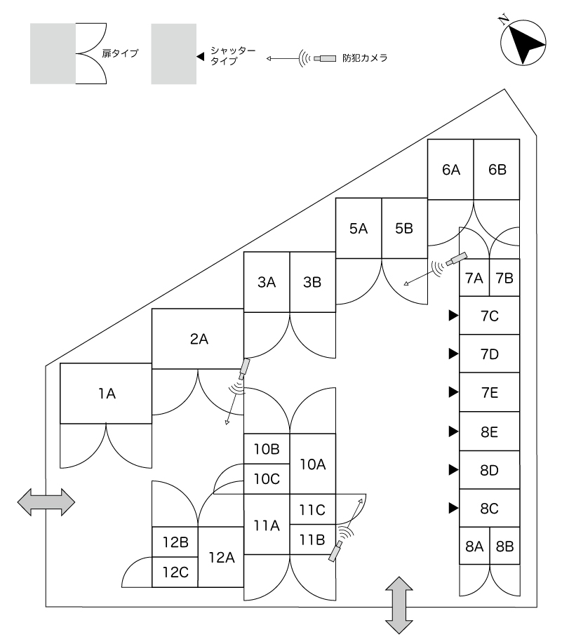 No.150 塩浜コンテナ 間取り図