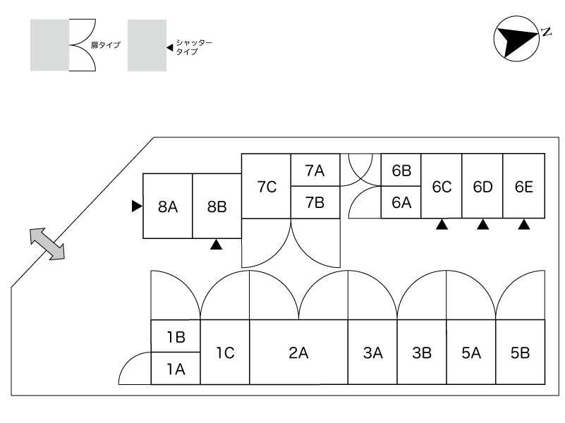 No.156 桜コンテナ 間取り図