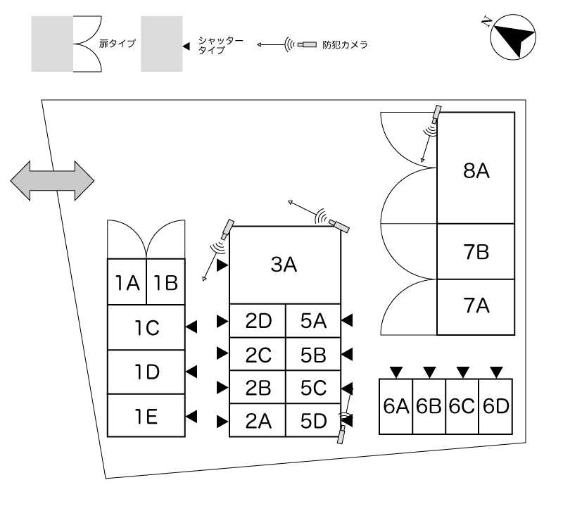 No.163 八幡コンテナ 間取り図