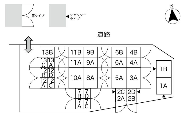 No.020 内堀南コンテナ 間取り図