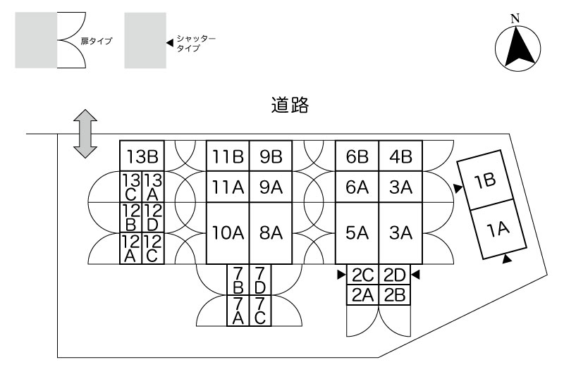 No.020 内堀南コンテナ 間取り図