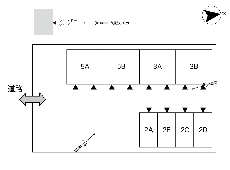 No.180 春田野コンテナ 間取り図
