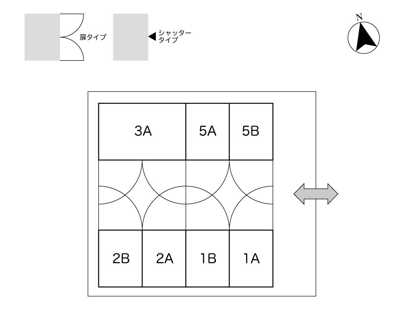 No.183 四ノ割コンテナ 間取り図
