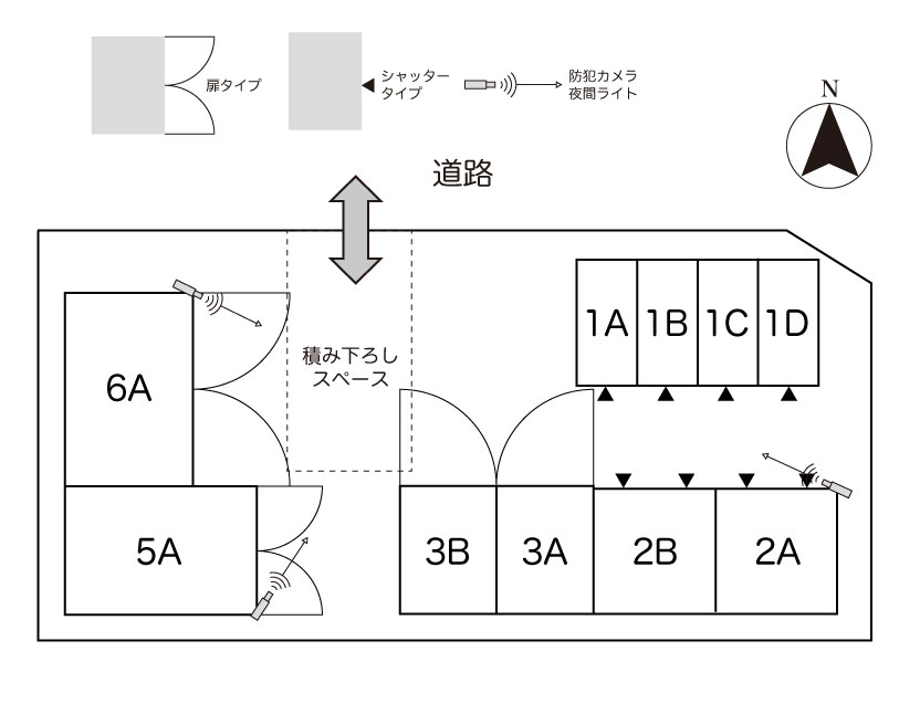 No.193 岩倉団地Ⅱコンテナ 間取り図