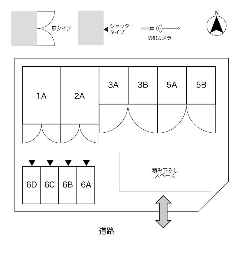 No.196 稲葉地五丁目コンテナ 間取り図