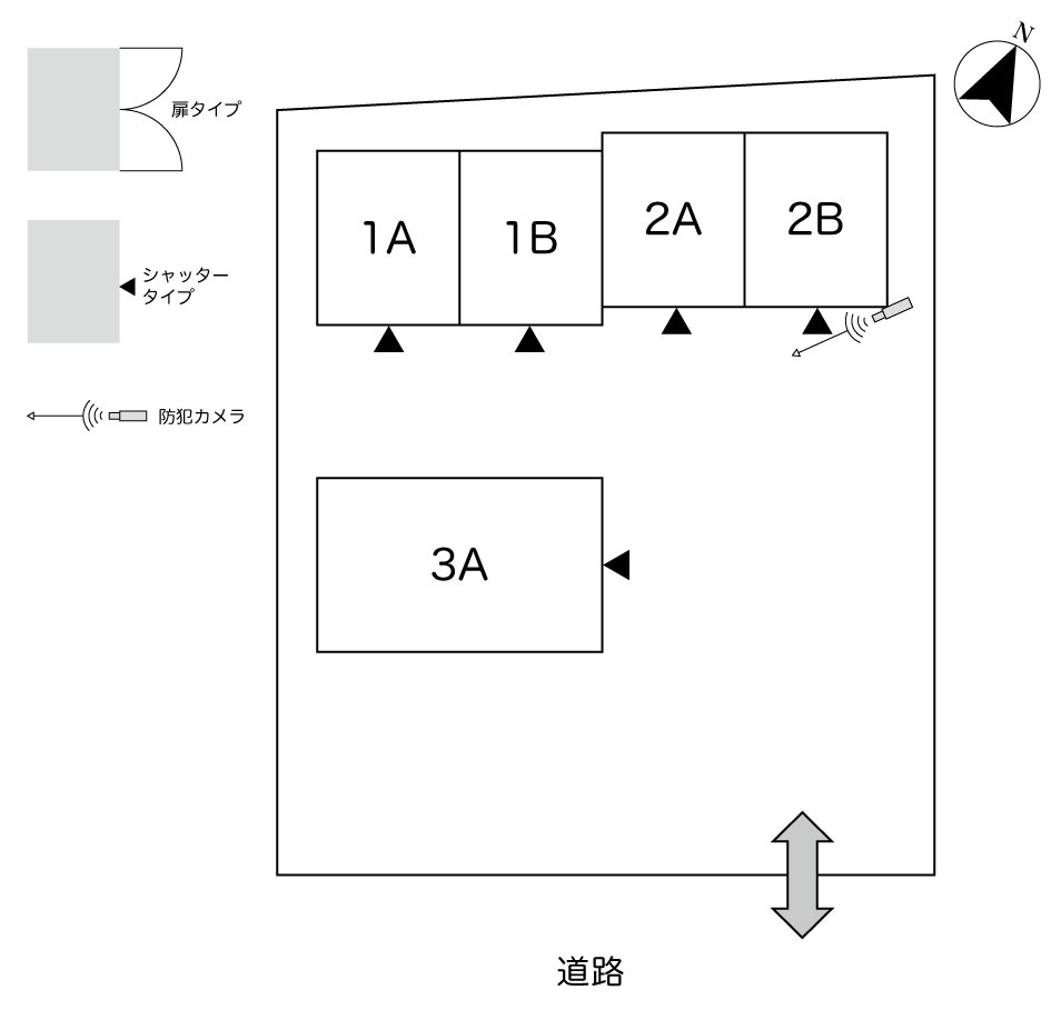 No.210 古知野町コンテナ 間取り図