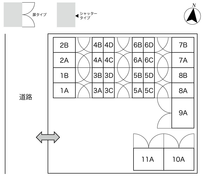 No.028 泡池コンテナ 間取り図