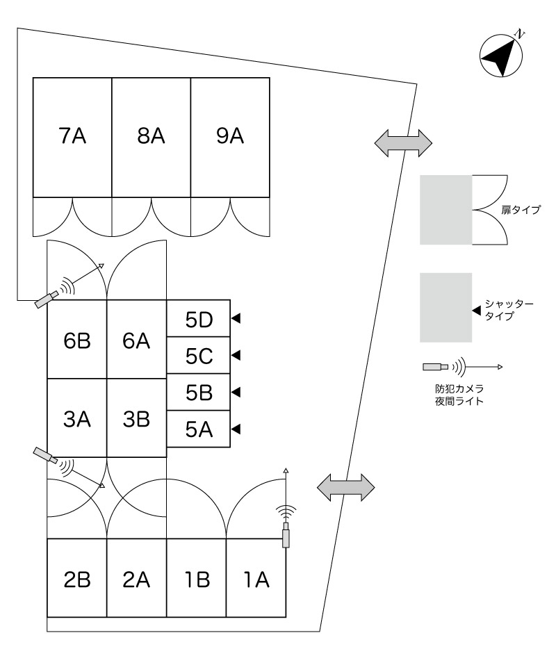 No.216 今伊勢北コンテナ 間取り図