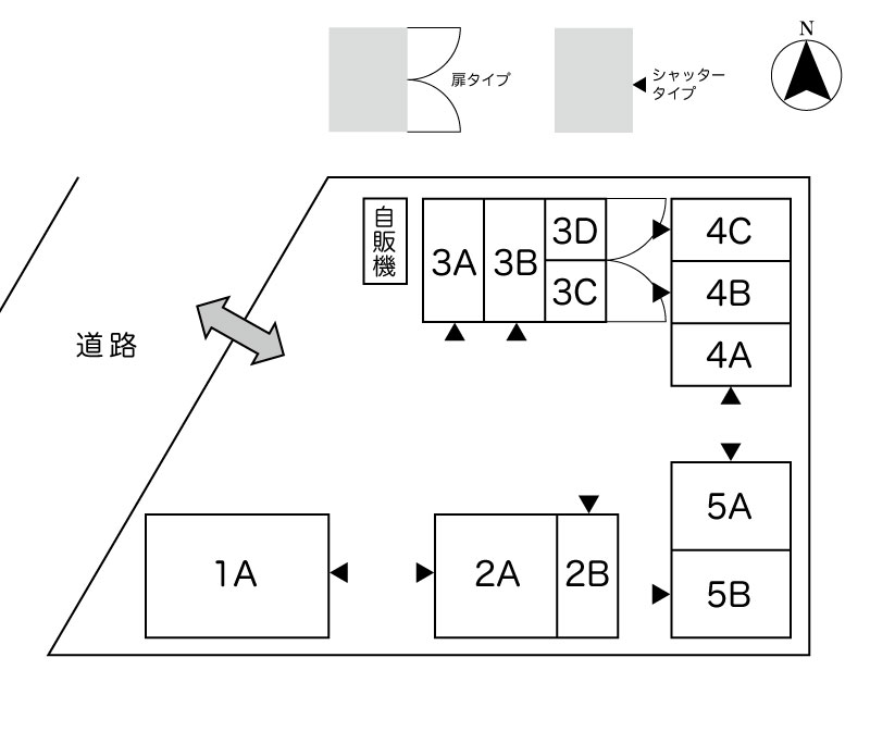 No.030 長草コンテナ 間取り図