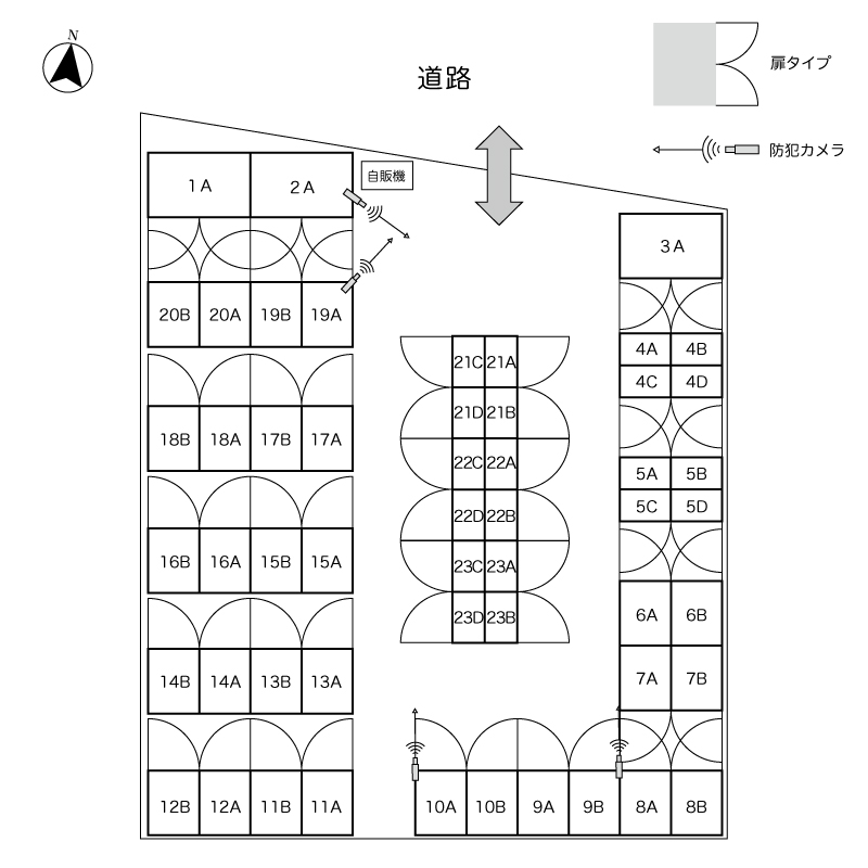 No.001 池端コンテナ 間取り図