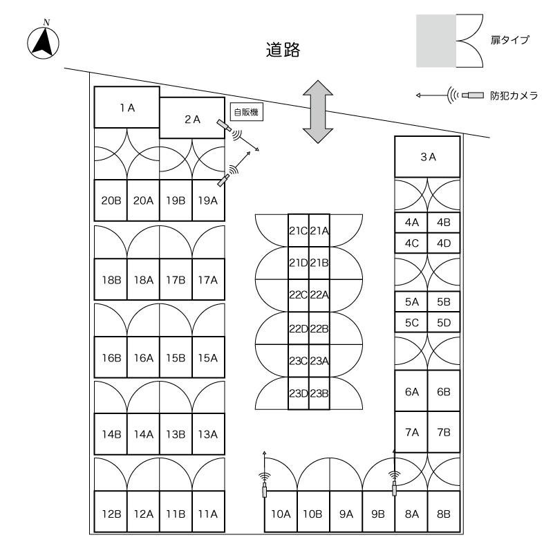 No.001 池端コンテナ 間取り図