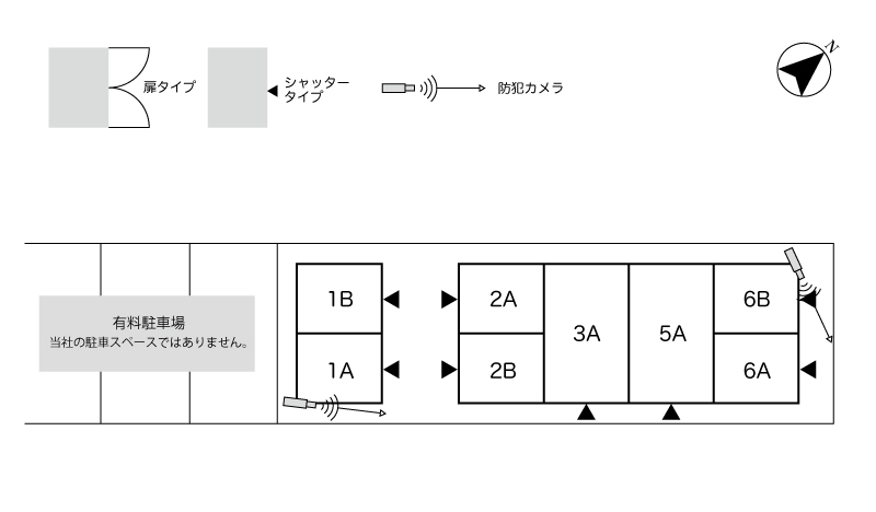 No.232 裏之門コンテナ 間取り図