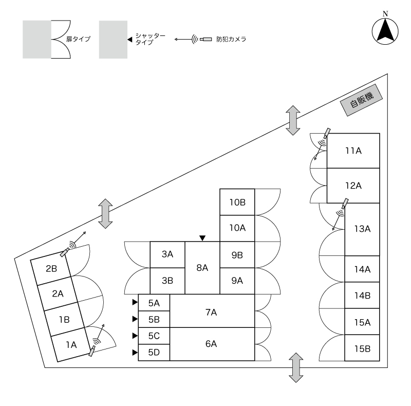 No.230 森本四丁目コンテナ 間取り図
