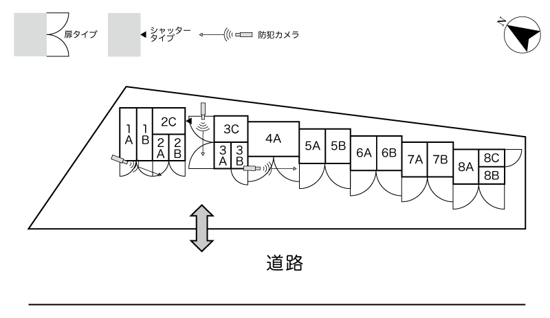No.032 八幡新田コンテナ 間取り図
