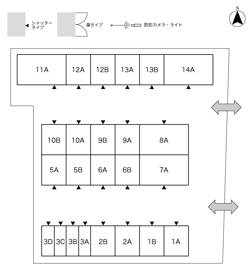 No.275 今本町通コンテナ 間取り図