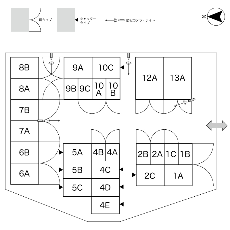 No.038 稲上コンテナ 間取り図