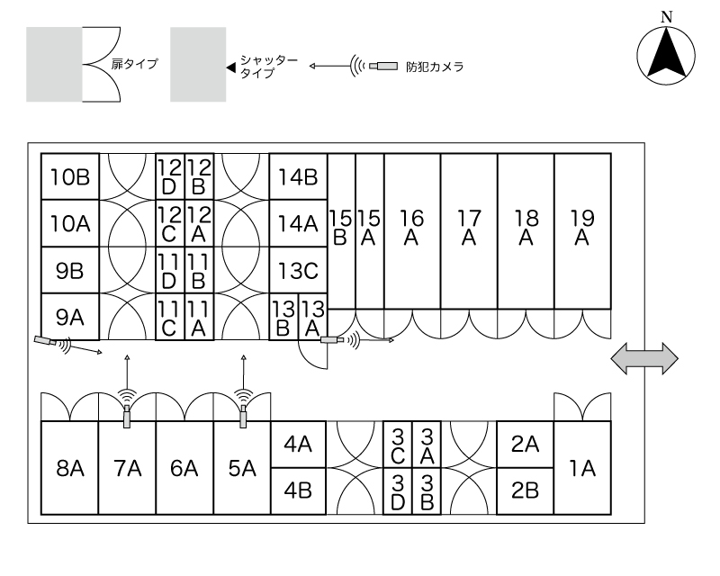 No.041 中郷コンテナ 間取り図