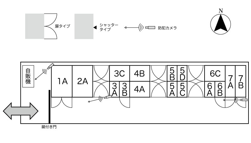 No.047 中沼コンテナ 間取り図