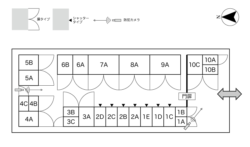 No.050 新楠コンテナ 間取り図