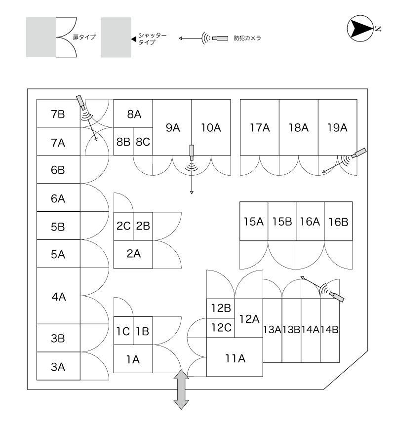 No.062 楠公園西コンテナ 間取り図
