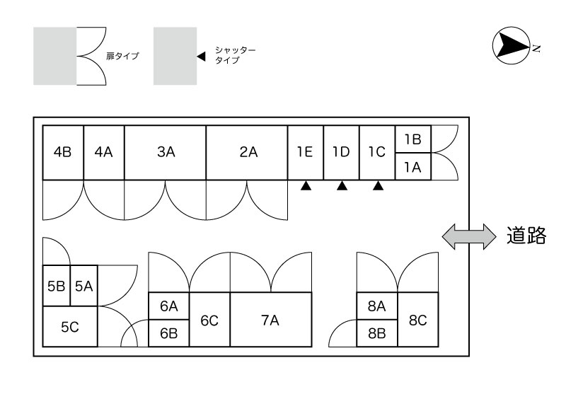 No.064 中出コンテナ 間取り図