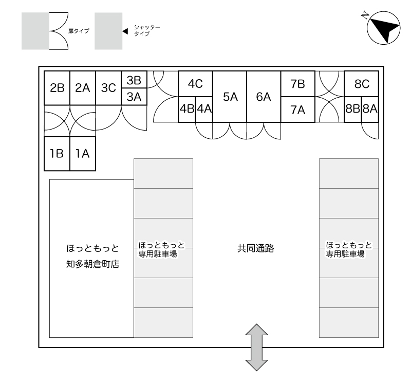 No.070 朝倉コンテナ 間取り図