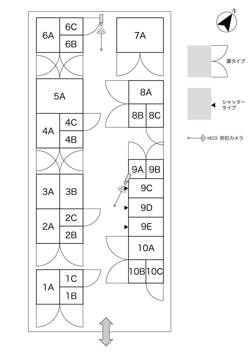 No.083 島田公園コンテナ 間取り図