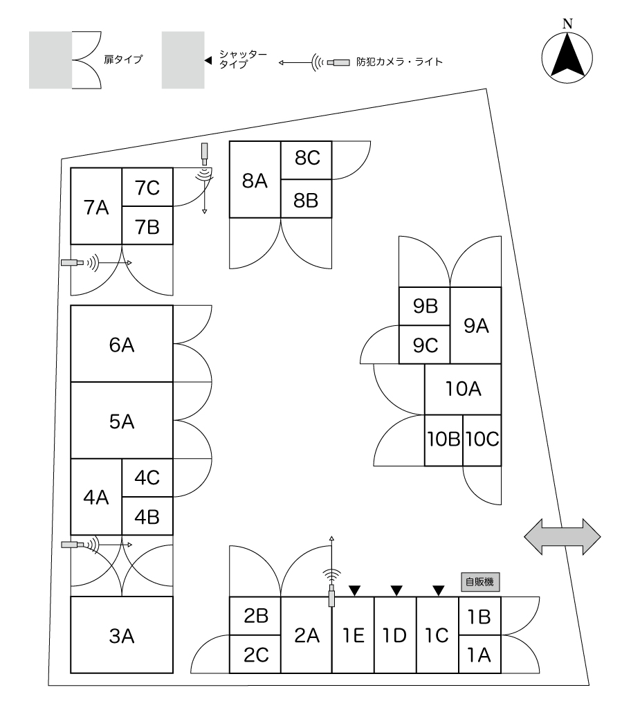 No.102 月見町コンテナ 間取り図