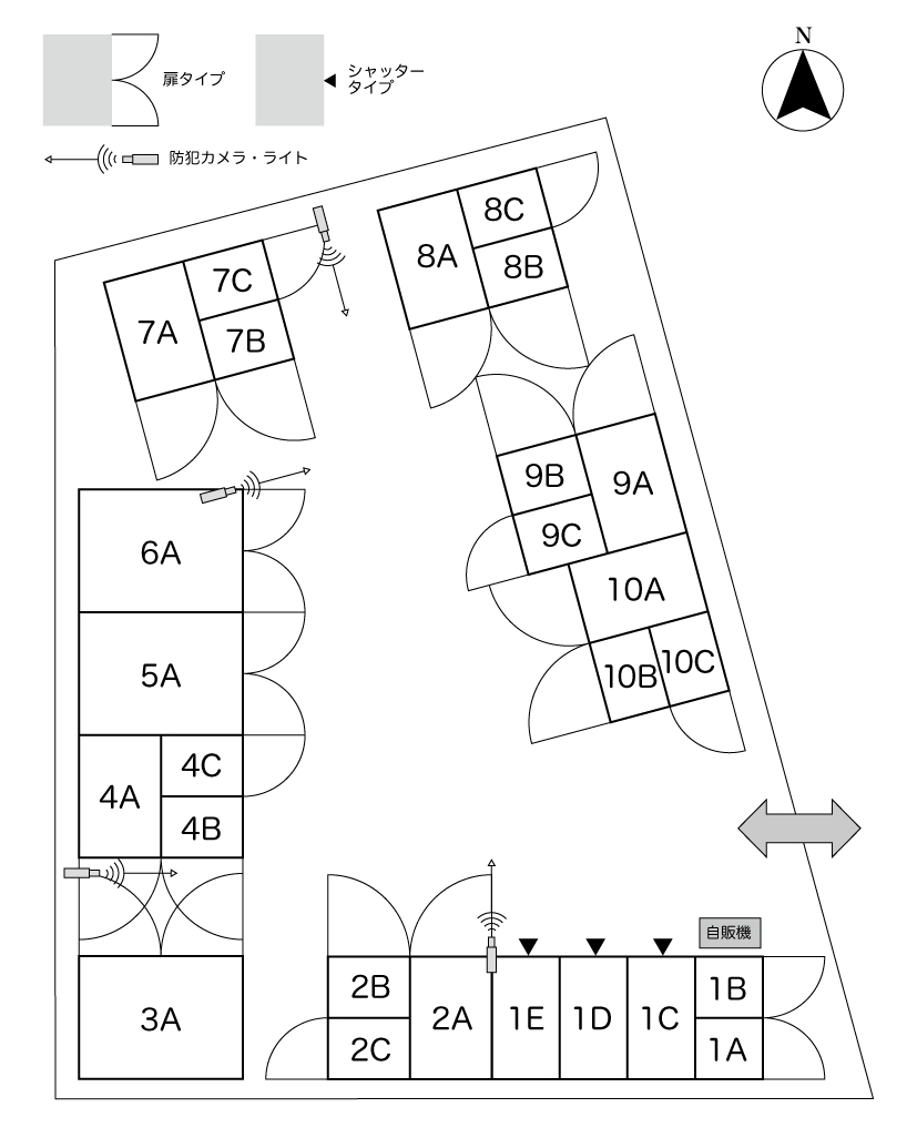 No.102 月見町コンテナ 間取り図