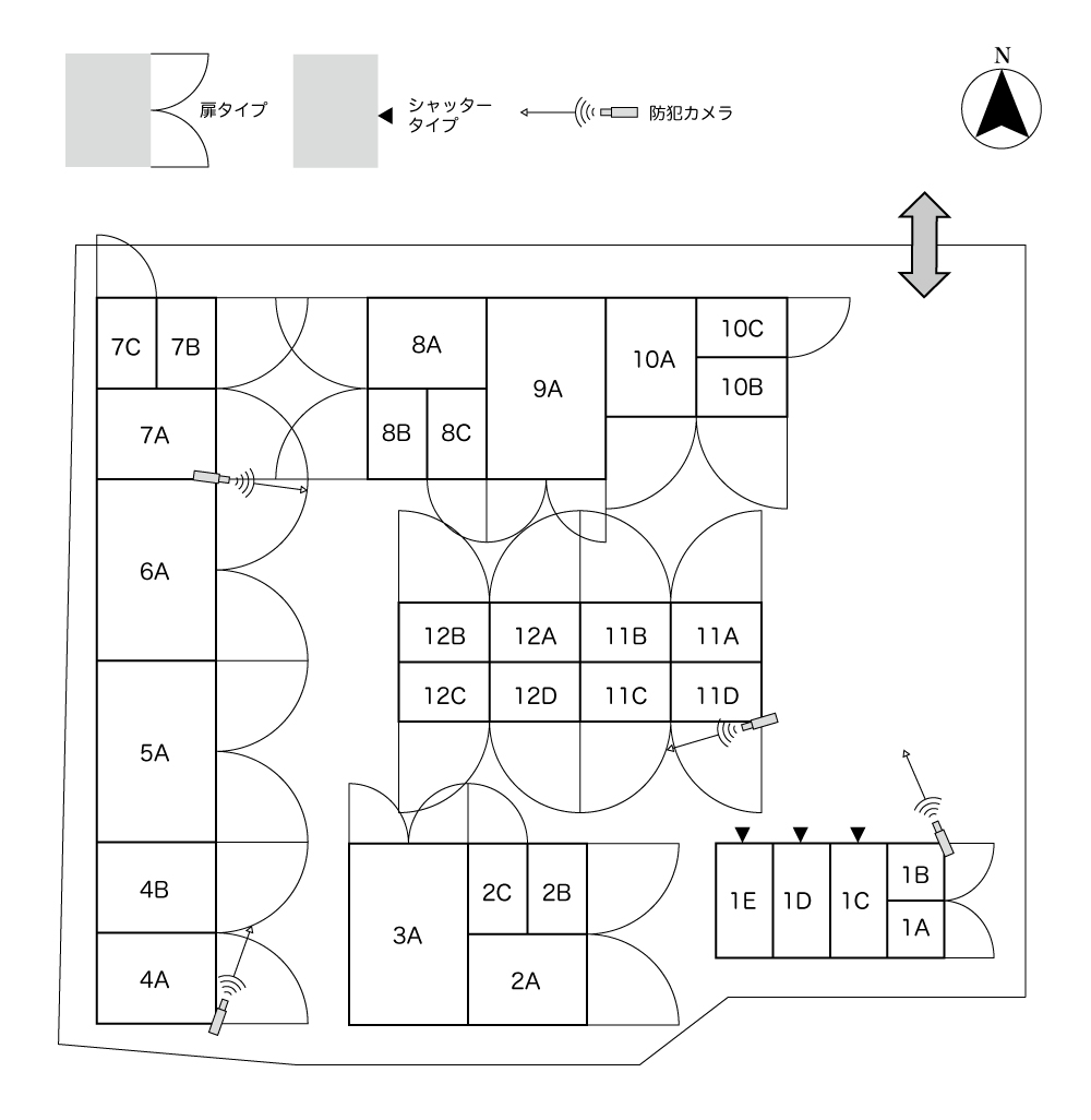 No.103 城前コンテナ 間取り図