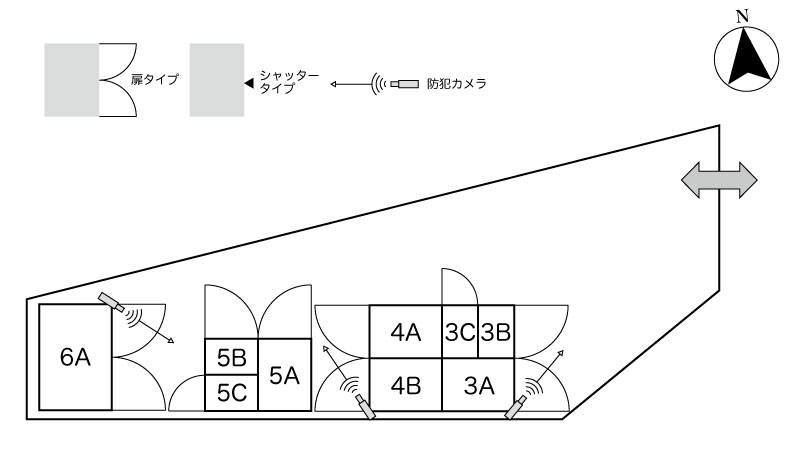 No.104 昭和橋北コンテナ 間取り図