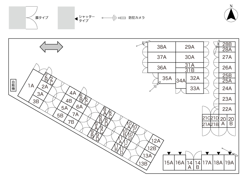 No.011 瀬古Ⅱコンテナ 間取り図