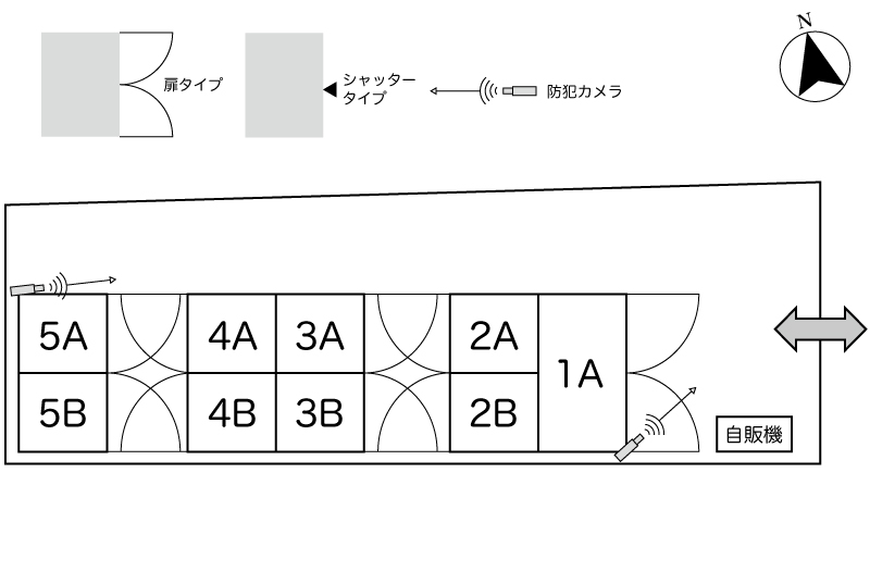 No.015 荒子コンテナ 間取り図